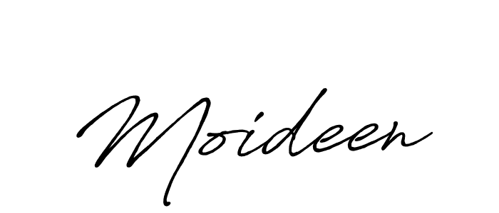 How to make Moideen name signature. Use Antro_Vectra_Bolder style for creating short signs online. This is the latest handwritten sign. Moideen signature style 7 images and pictures png