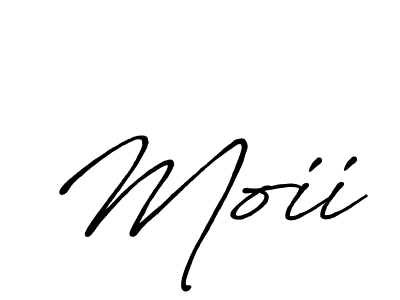 Best and Professional Signature Style for Moii. Antro_Vectra_Bolder Best Signature Style Collection. Moii signature style 7 images and pictures png