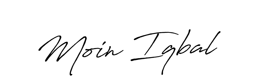 Make a beautiful signature design for name Moin Iqbal. Use this online signature maker to create a handwritten signature for free. Moin Iqbal signature style 7 images and pictures png