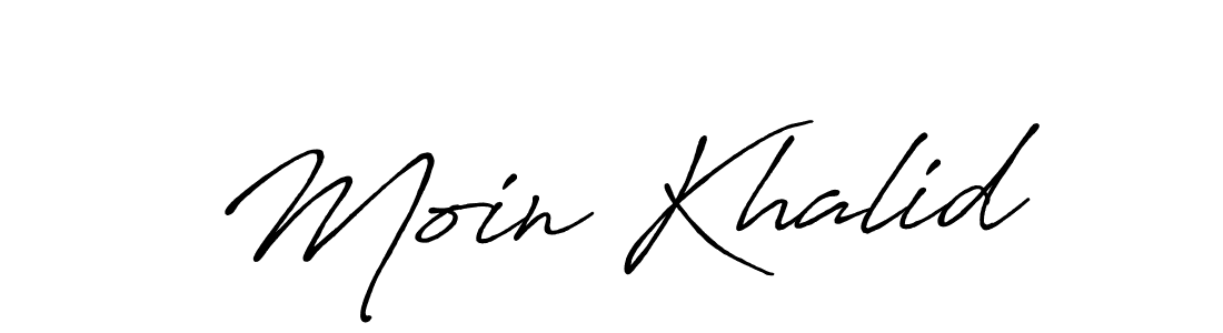 You can use this online signature creator to create a handwritten signature for the name Moin Khalid. This is the best online autograph maker. Moin Khalid signature style 7 images and pictures png