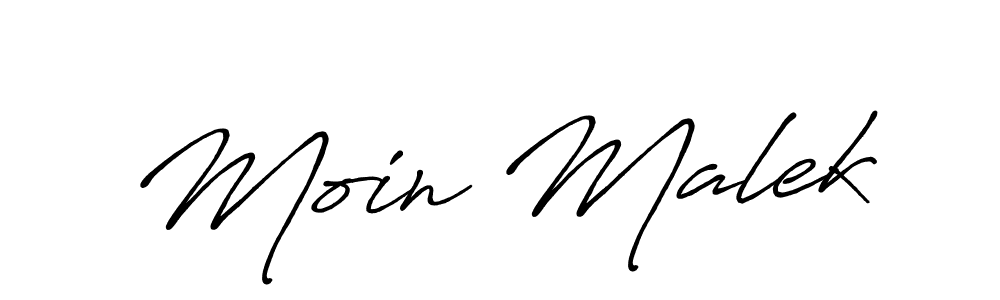 Make a beautiful signature design for name Moin Malek. Use this online signature maker to create a handwritten signature for free. Moin Malek signature style 7 images and pictures png