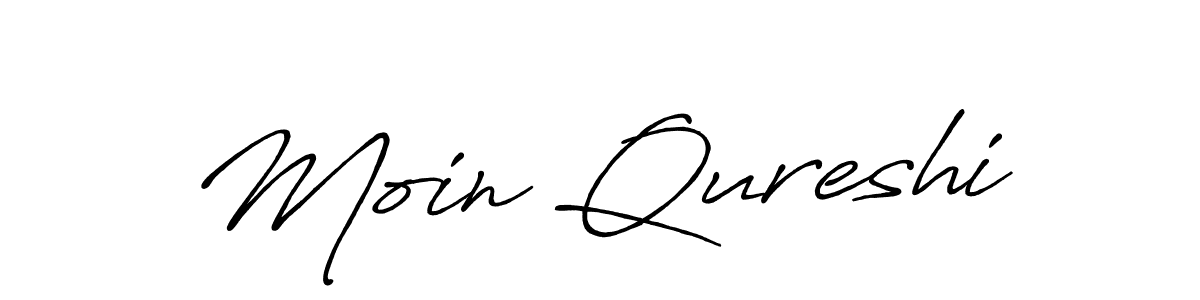 How to make Moin Qureshi signature? Antro_Vectra_Bolder is a professional autograph style. Create handwritten signature for Moin Qureshi name. Moin Qureshi signature style 7 images and pictures png