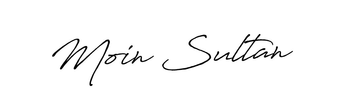 Also You can easily find your signature by using the search form. We will create Moin Sultan name handwritten signature images for you free of cost using Antro_Vectra_Bolder sign style. Moin Sultan signature style 7 images and pictures png