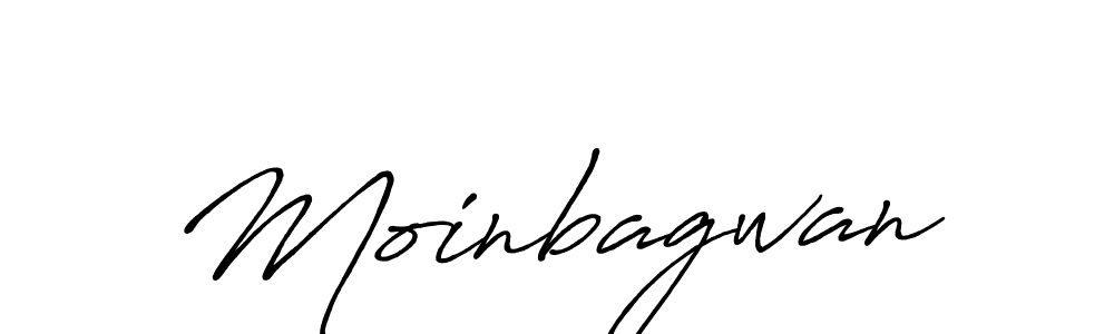 How to make Moinbagwan name signature. Use Antro_Vectra_Bolder style for creating short signs online. This is the latest handwritten sign. Moinbagwan signature style 7 images and pictures png