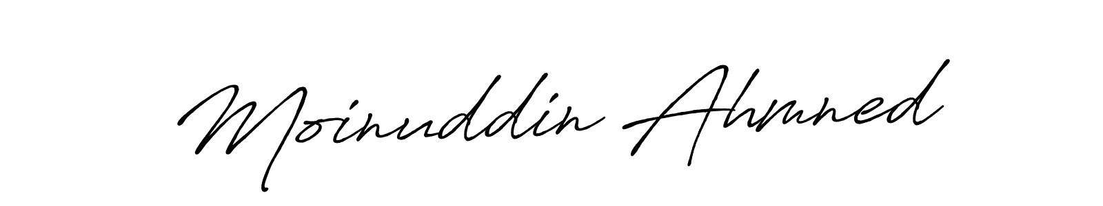 How to Draw Moinuddin Ahmned signature style? Antro_Vectra_Bolder is a latest design signature styles for name Moinuddin Ahmned. Moinuddin Ahmned signature style 7 images and pictures png