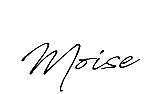 Moise stylish signature style. Best Handwritten Sign (Antro_Vectra_Bolder) for my name. Handwritten Signature Collection Ideas for my name Moise. Moise signature style 7 images and pictures png