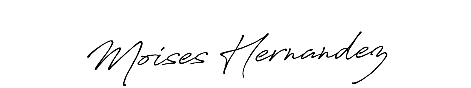 Moises Hernandez stylish signature style. Best Handwritten Sign (Antro_Vectra_Bolder) for my name. Handwritten Signature Collection Ideas for my name Moises Hernandez. Moises Hernandez signature style 7 images and pictures png