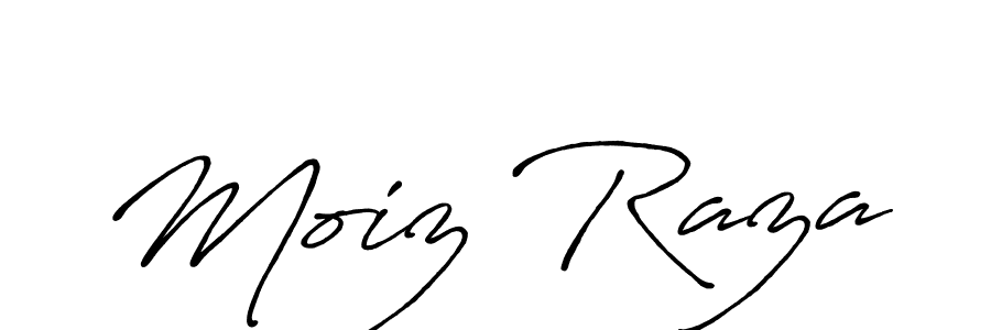 Make a beautiful signature design for name Moiz Raza. Use this online signature maker to create a handwritten signature for free. Moiz Raza signature style 7 images and pictures png