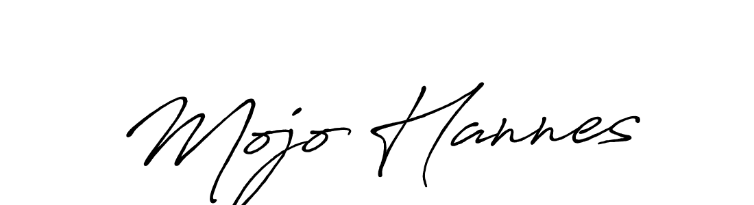 Use a signature maker to create a handwritten signature online. With this signature software, you can design (Antro_Vectra_Bolder) your own signature for name Mojo Hannes. Mojo Hannes signature style 7 images and pictures png