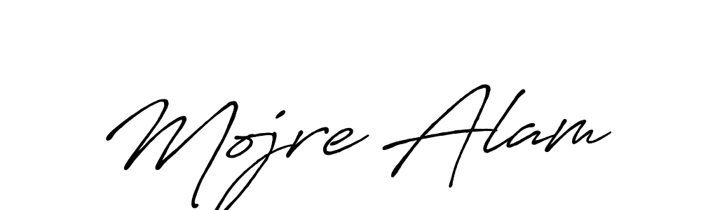 How to make Mojre Alam signature? Antro_Vectra_Bolder is a professional autograph style. Create handwritten signature for Mojre Alam name. Mojre Alam signature style 7 images and pictures png