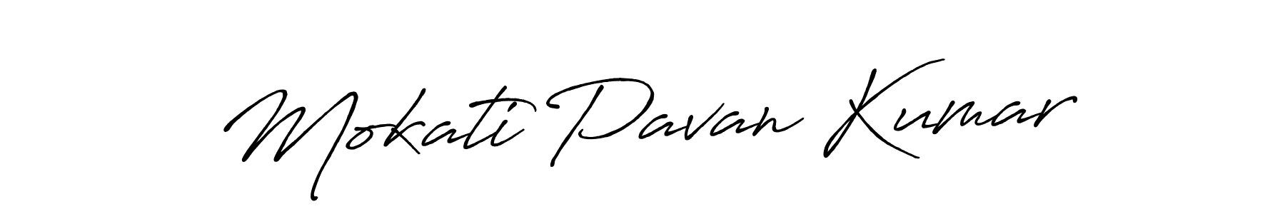 You should practise on your own different ways (Antro_Vectra_Bolder) to write your name (Mokati Pavan Kumar) in signature. don't let someone else do it for you. Mokati Pavan Kumar signature style 7 images and pictures png