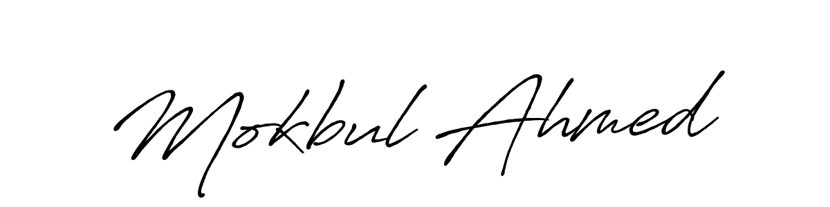 Make a beautiful signature design for name Mokbul Ahmed. Use this online signature maker to create a handwritten signature for free. Mokbul Ahmed signature style 7 images and pictures png