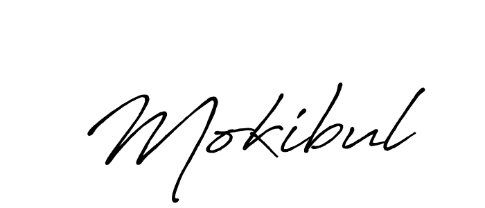 How to make Mokibul name signature. Use Antro_Vectra_Bolder style for creating short signs online. This is the latest handwritten sign. Mokibul signature style 7 images and pictures png