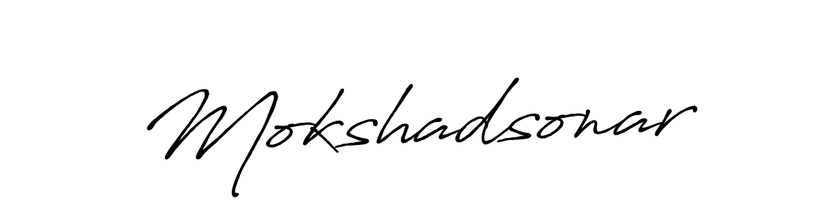 This is the best signature style for the Mokshadsonar name. Also you like these signature font (Antro_Vectra_Bolder). Mix name signature. Mokshadsonar signature style 7 images and pictures png