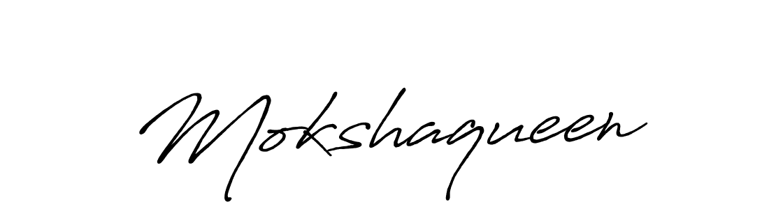 Make a beautiful signature design for name Mokshaqueen. Use this online signature maker to create a handwritten signature for free. Mokshaqueen signature style 7 images and pictures png