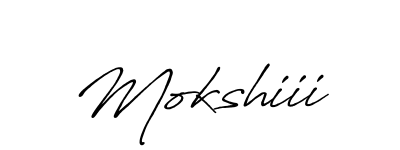 It looks lik you need a new signature style for name Mokshiii. Design unique handwritten (Antro_Vectra_Bolder) signature with our free signature maker in just a few clicks. Mokshiii signature style 7 images and pictures png