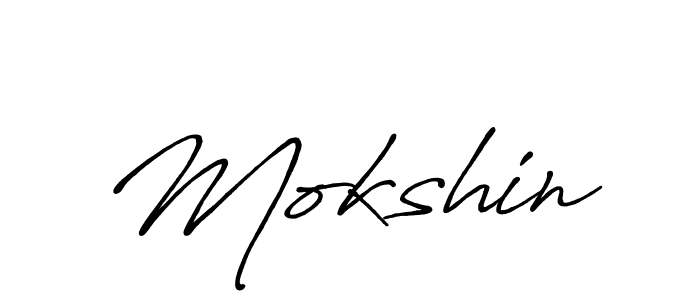 if you are searching for the best signature style for your name Mokshin. so please give up your signature search. here we have designed multiple signature styles  using Antro_Vectra_Bolder. Mokshin signature style 7 images and pictures png