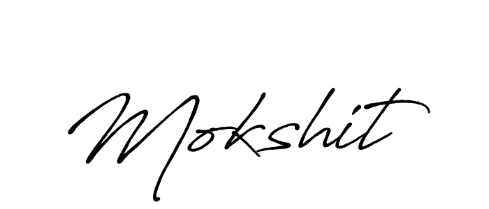 Also You can easily find your signature by using the search form. We will create Mokshit name handwritten signature images for you free of cost using Antro_Vectra_Bolder sign style. Mokshit signature style 7 images and pictures png
