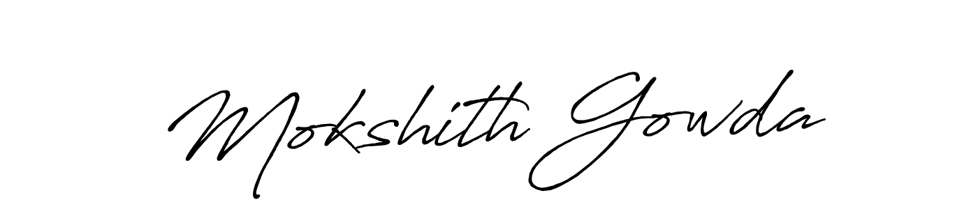 Similarly Antro_Vectra_Bolder is the best handwritten signature design. Signature creator online .You can use it as an online autograph creator for name Mokshith Gowda. Mokshith Gowda signature style 7 images and pictures png