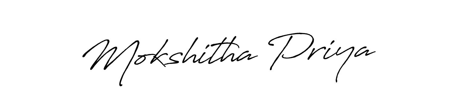 Here are the top 10 professional signature styles for the name Mokshitha Priya. These are the best autograph styles you can use for your name. Mokshitha Priya signature style 7 images and pictures png