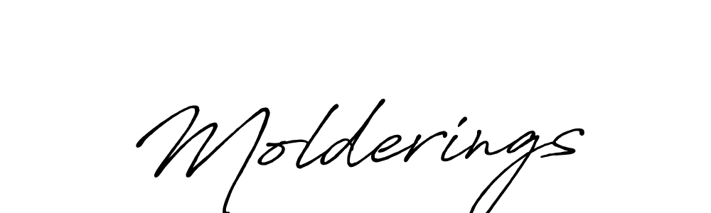 Create a beautiful signature design for name Molderings. With this signature (Antro_Vectra_Bolder) fonts, you can make a handwritten signature for free. Molderings signature style 7 images and pictures png