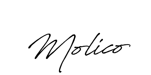 Also You can easily find your signature by using the search form. We will create Molico name handwritten signature images for you free of cost using Antro_Vectra_Bolder sign style. Molico signature style 7 images and pictures png
