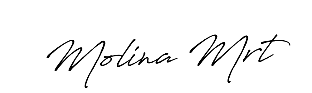 Best and Professional Signature Style for Molina Mrt. Antro_Vectra_Bolder Best Signature Style Collection. Molina Mrt signature style 7 images and pictures png