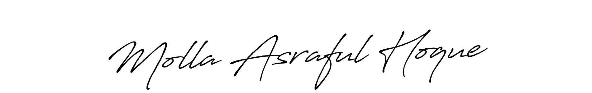 Similarly Antro_Vectra_Bolder is the best handwritten signature design. Signature creator online .You can use it as an online autograph creator for name Molla Asraful Hoque. Molla Asraful Hoque signature style 7 images and pictures png