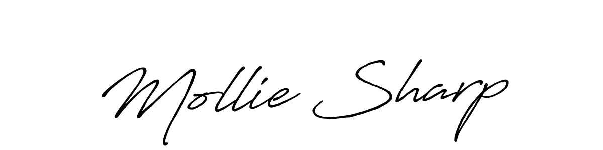 Make a beautiful signature design for name Mollie Sharp. Use this online signature maker to create a handwritten signature for free. Mollie Sharp signature style 7 images and pictures png