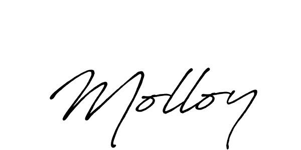 You should practise on your own different ways (Antro_Vectra_Bolder) to write your name (Molloy) in signature. don't let someone else do it for you. Molloy signature style 7 images and pictures png