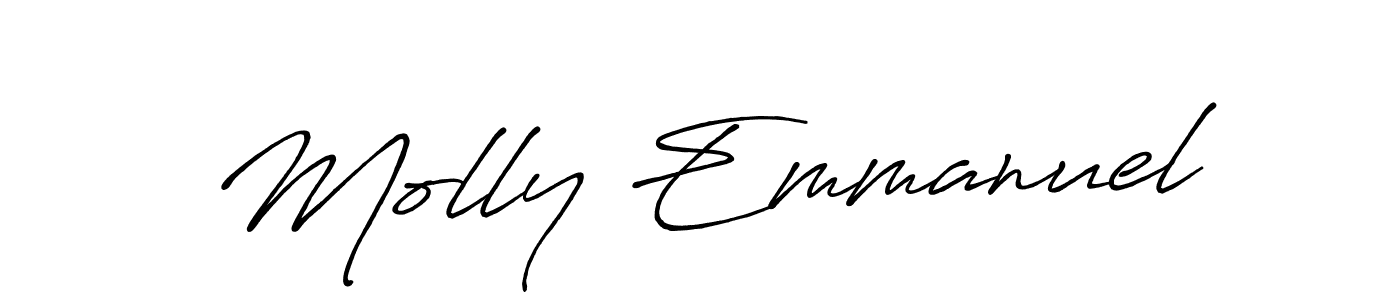 Best and Professional Signature Style for Molly Emmanuel. Antro_Vectra_Bolder Best Signature Style Collection. Molly Emmanuel signature style 7 images and pictures png