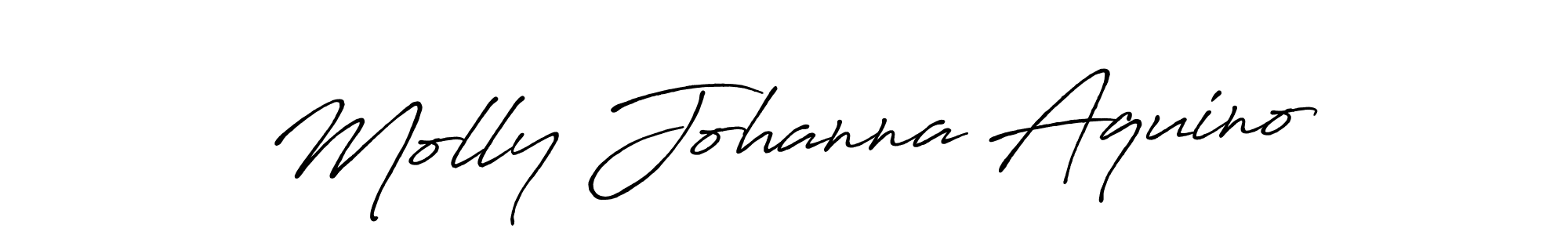 It looks lik you need a new signature style for name Molly Johanna Aquino. Design unique handwritten (Antro_Vectra_Bolder) signature with our free signature maker in just a few clicks. Molly Johanna Aquino signature style 7 images and pictures png