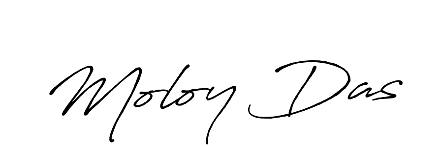 Moloy Das stylish signature style. Best Handwritten Sign (Antro_Vectra_Bolder) for my name. Handwritten Signature Collection Ideas for my name Moloy Das. Moloy Das signature style 7 images and pictures png