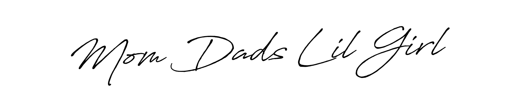 How to Draw Mom Dads Lil Girl signature style? Antro_Vectra_Bolder is a latest design signature styles for name Mom Dads Lil Girl. Mom Dads Lil Girl signature style 7 images and pictures png