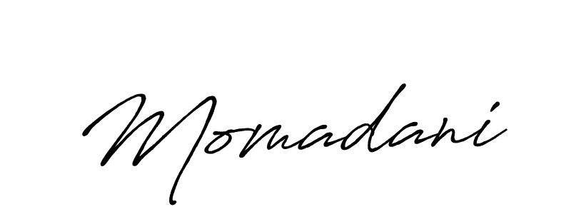 Also You can easily find your signature by using the search form. We will create Momadani name handwritten signature images for you free of cost using Antro_Vectra_Bolder sign style. Momadani signature style 7 images and pictures png