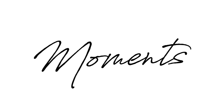 It looks lik you need a new signature style for name Moments. Design unique handwritten (Antro_Vectra_Bolder) signature with our free signature maker in just a few clicks. Moments signature style 7 images and pictures png