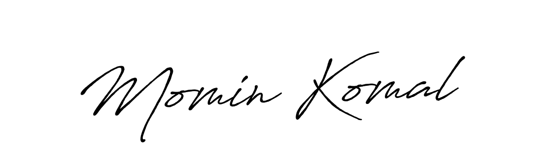 Make a short Momin Komal signature style. Manage your documents anywhere anytime using Antro_Vectra_Bolder. Create and add eSignatures, submit forms, share and send files easily. Momin Komal signature style 7 images and pictures png