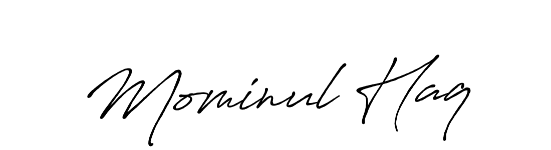 Mominul Haq stylish signature style. Best Handwritten Sign (Antro_Vectra_Bolder) for my name. Handwritten Signature Collection Ideas for my name Mominul Haq. Mominul Haq signature style 7 images and pictures png