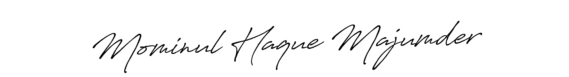 Also we have Mominul Haque Majumder name is the best signature style. Create professional handwritten signature collection using Antro_Vectra_Bolder autograph style. Mominul Haque Majumder signature style 7 images and pictures png