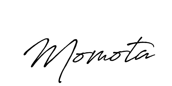 It looks lik you need a new signature style for name Momota. Design unique handwritten (Antro_Vectra_Bolder) signature with our free signature maker in just a few clicks. Momota signature style 7 images and pictures png