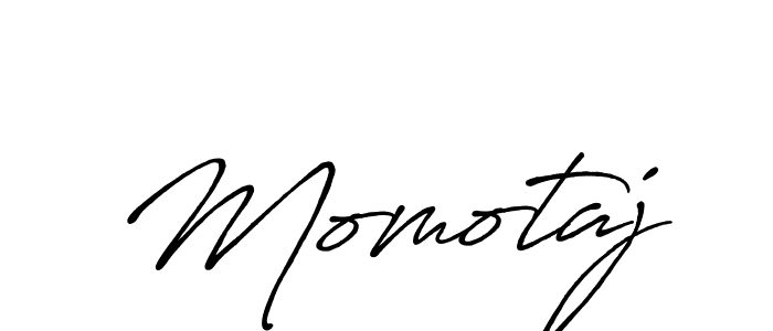 Create a beautiful signature design for name Momotaj. With this signature (Antro_Vectra_Bolder) fonts, you can make a handwritten signature for free. Momotaj signature style 7 images and pictures png