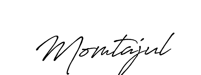 Use a signature maker to create a handwritten signature online. With this signature software, you can design (Antro_Vectra_Bolder) your own signature for name Momtajul. Momtajul signature style 7 images and pictures png