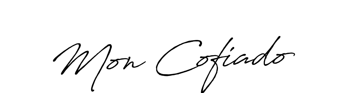 You should practise on your own different ways (Antro_Vectra_Bolder) to write your name (Mon Cofiado) in signature. don't let someone else do it for you. Mon Cofiado signature style 7 images and pictures png