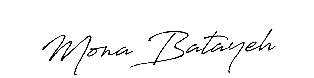 Make a beautiful signature design for name Mona Batayeh. Use this online signature maker to create a handwritten signature for free. Mona Batayeh signature style 7 images and pictures png