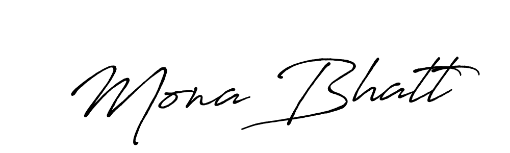 Once you've used our free online signature maker to create your best signature Antro_Vectra_Bolder style, it's time to enjoy all of the benefits that Mona Bhatt name signing documents. Mona Bhatt signature style 7 images and pictures png
