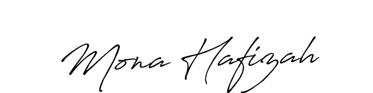 Make a beautiful signature design for name Mona Hafizah. Use this online signature maker to create a handwritten signature for free. Mona Hafizah signature style 7 images and pictures png