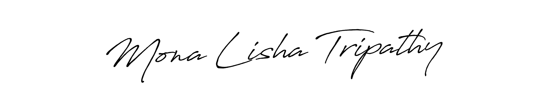 Use a signature maker to create a handwritten signature online. With this signature software, you can design (Antro_Vectra_Bolder) your own signature for name Mona Lisha Tripathy. Mona Lisha Tripathy signature style 7 images and pictures png