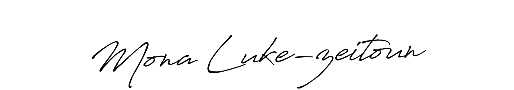 How to Draw Mona Luke-zeitoun signature style? Antro_Vectra_Bolder is a latest design signature styles for name Mona Luke-zeitoun. Mona Luke-zeitoun signature style 7 images and pictures png