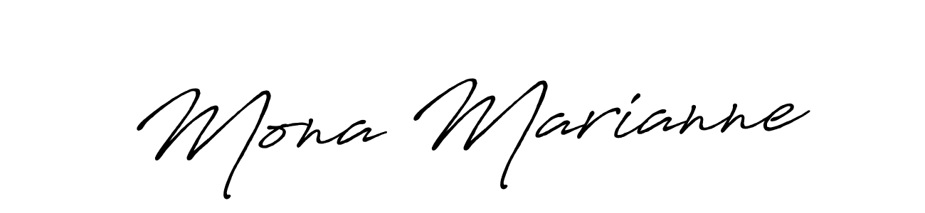 You can use this online signature creator to create a handwritten signature for the name Mona Marianne. This is the best online autograph maker. Mona Marianne signature style 7 images and pictures png