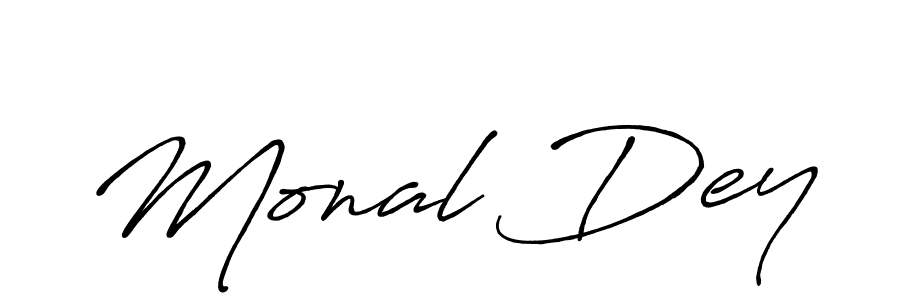 Make a beautiful signature design for name Monal Dey. Use this online signature maker to create a handwritten signature for free. Monal Dey signature style 7 images and pictures png
